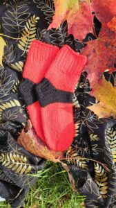 lastele kootud sokid 24 25 jalale