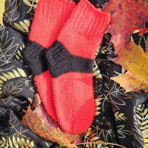 lastele kootud sokid 24 25 jalale