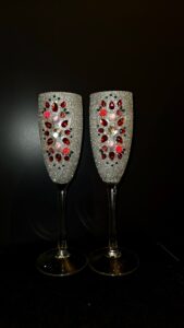 hallid glitter pokaalid 🥂